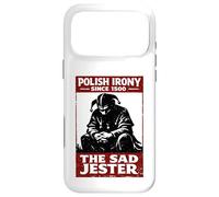 Polish Irony Since 1500 - The Sad Jester Historical Design Case for iPhone 17 Pro Max