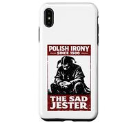 Polish Irony Since 1500 - The Sad Jester Historical Design Case for iPhone XS Max
