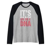 Polish It's in My DNA Heritage Raglan Baseball Tee