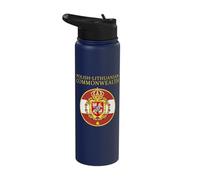 Polish Lithuanian Commonwealth Medieval History Stainless Steel Insulated Water Bottle