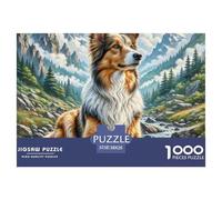 Polish Lowland Sheepdog 1000 Pieces Jigsaw Puzzles Engaging Educational Games Jigsaw Puzzle Home Decoration for Adults And Kids 38x26cm/1000pcs