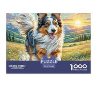 Polish Lowland Sheepdog 1000 Pieces Jigsaw Puzzles Engaging Home Decoration Jigsaw Puzzles Unique Puzzle Gift for Adults & Families 70x50cm/1000pcs