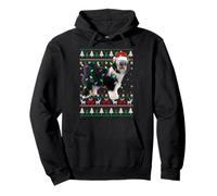 Polish Lowland Sheepdog Christmas Ugly Sweater Dog Xmas Pullover Hoodie