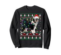 Polish Lowland Sheepdog Christmas Ugly Sweater Dog Xmas Sweatshirt