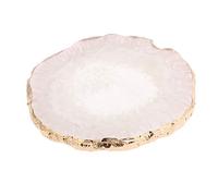 Polish Mix Palette, Resin Nail Art Palette Paint Nail Art Palette Tasktray Resin Stone Paint Drawing Color Dish For Nail Art Sets Manicure Nail Diy Tool (02#)