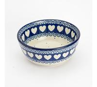 Polish Pottery 12cm Cereal 'Nibbles' Bowl - Light Hearted