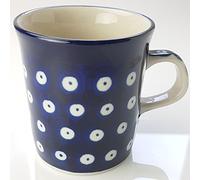 Polish Pottery 130ml Mini Mug - Blue Eyes
