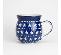 Polish Pottery 210ml Lady Mug - Midnight Star