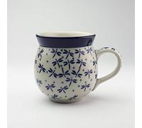 Polish Pottery 330ml Gents Mug - Dragonfly