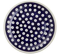 Polish Pottery Boleslawiec Plate, Side Plate, 16cm, in TADPOLE pattern