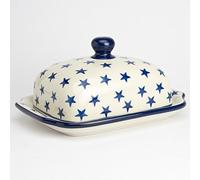 Polish Pottery Butter Dish - Morning Star