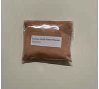 Polish Powder for Tumbling ~ Cerium Oxide ~ Zinc Oxide ~ Pumice Powder ~ Lapidary - UK Seller (Craft & Design UK) (A. Cerium Oxide - 50 grams)
