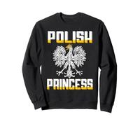 Polish Princess Shirt Urodziny Polska Crest Poland Pride Sweatshirt