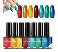 Polish Rainbow - UV LED Cure, Professional Finish | Colorful Nail Polish Collection for Smooth Application, Fast-Drying Long-LastingBeauty Supply Glossy Manicure Glue for Manicure, Nail Sa