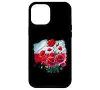 Polish Red Poppies Polska Patriotic Floral Art Case for iPhone 12 Pro Max