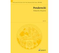 Polish Requiem: for 4 Soloists (SATB), 2 Mixed Choirs (SATB/SATB) and Orchestra. 4 soloists (SATB), 2 mixed choirs (SATB/SATB) and orchestra. Partition d'étude.