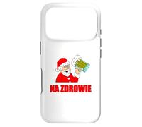 Polish Santa Na Zdrowie Cheers Funny Holiday Case for iPhone 17 Pro