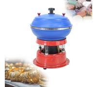 Polish Small Vibration Polishing Machine, Mini Jewelry Vibration Drum Polisher, High Frequency Vibration, for Jade, Handicrafts and Hard Metal Parts(S)