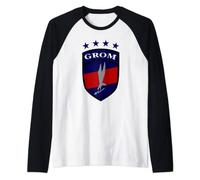 Polish Special Forces T Shirt | GROM Polands Spec Ops Raglan Baseball Tee