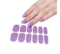 Polish Stickers Full Wrap Polish Decals Adhesive Art Stickers For Women Girls Manicure Tips Red Wraps Solid Color Strips Wraps For Women With File