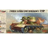 POLISH TANK 7 TP ( EARLY / TWIN TURRET ) SEPTEMBER 1939 MARKINGS 1/72 MIRAGE