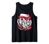 Polish White Eagle Poland Flag Tank Top
