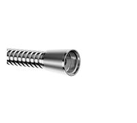 Polished 1.5M Flexible Shower Hose | Chrome | Brass | 15mm x 1500mm x 15mm