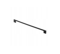 (Polished Black, 128mm Hole Centre) Slim Line Kitchen Cabinet Handle Furniture Drawer Cabinet Wardrobe Handles Pull