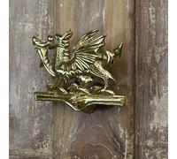 Polished Brass Dragon Door Knocker