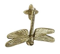 Polished Brass Dragon Fly Door Knocker Front Porch Door Knocker - 12.5cm x 16cm
