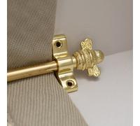 Polished Brass Finish Stair Rods With Brass Bee Finials - 900mm