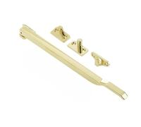 Polished Brass Non-Locking Window Casement Stay