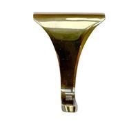 Polished Brass Picture Rail Hook 2 Inches / 50mm | Victorian Fittings | Victorian House | Picture Hook | Dado Picture Rail | Picture Rail Hangers | Picture Hook no Nails