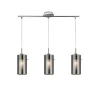 Dayton II 3-Light Bar Pendant Light silver-coloured