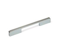 Polished Chrome Brushed Nickel Kitchen Cabinet D Handle 160mm 192mm And 224mm Hole Centres