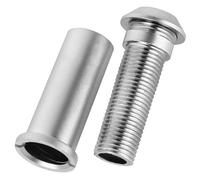 Polished Chrome Door Viewer, 160° Wide Angle Hole, Security Peephole for Front Doors, Elegant Design for Maximum Safety and Privacy, Easy Installation, Clear View Ensuring, 35mm to 60mm