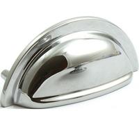 Polished Chrome Finish Cup Pull Handle -Free P&P