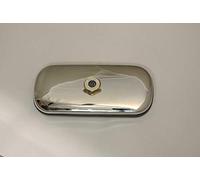 Polished chrome football club glasses case - Queen's Park Rangers