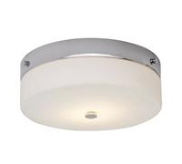 Polished Chrome Led Flush Light For Low Ceilings - Gx53 9W Bulb
