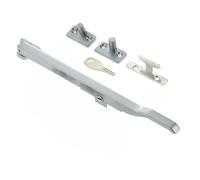Polished Chrome Locking Window Casement Stay