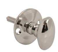 Polished Chrome Oval Thumb Turn For Door Security Rack Bolt