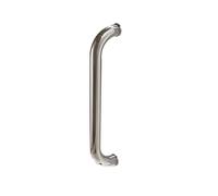 Polished Chrome Shower Door Handle Stainless Steel Grab Bar Knob for Bathroom Enclosures Durable Push/Pull Handle Set (600mm 625mm) Towel Bar Included