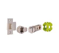 Polished Chrome Smart Jigtech 45mm Backset Passage Latch - Standard Function
