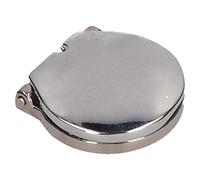 Polished Chrome Spring Loaded Key Escutcheon Cover 27mm for 12mm Hole