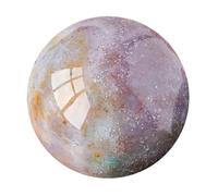 Polished Gemstone Round Ball Sphere, Tumbled Crystal Figurine Statue Fengshui Decorations,20~30mm
