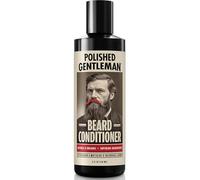 Polished Gentleman Beard Growth And Thickening Conditioner - With Organic Beard Oil - For Beard Look - For Facial Hair Growth - Beard Softener For Grooming 4oz (Small beard)