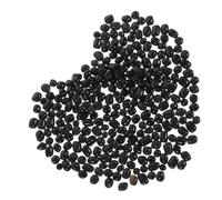 Polished Glass Rocks for Aquarium and Fish Tank Decorative Black Stones | Irregular Shaped Pebbles, Easy to Clean Finish, for Aquatic Landscape Accents and Vase Fillers