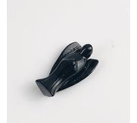Polished Premium Shungite Stone Angel- Polished Black Crystal Fine Art Sculpture Angel - Highly Protective Reiki Healing Chakra Meditation Energy Generator (74 * 34 * 28mm/45g)