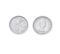 Polished Sixpence Cufflinks | 1957 Anniversary 1957 Coins 69th Birthday