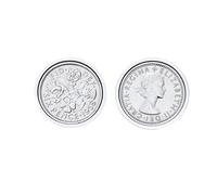 Polished Sixpence Cufflinks | 1958 Anniversary 1958 Coins 68th Birthday